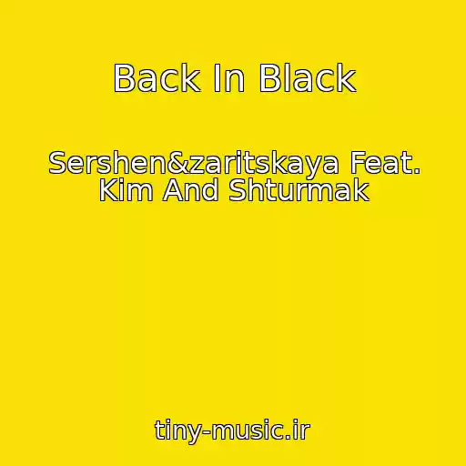 کاور آهنگ Back In Black از Sershen&zaritskaya Feat. Kim And Shturmak