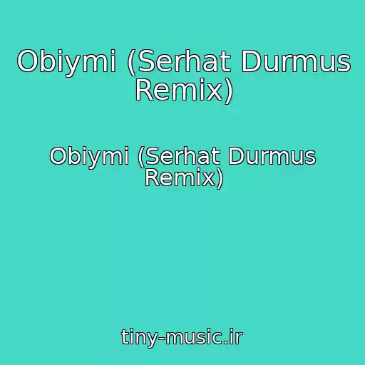 کاور آهنگ Obіymi (Serhat Durmus Remix) از Obіymi (Serhat Durmus Remix)