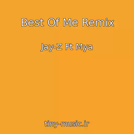 کاور آهنگ Best Of Me Remix از Jay-Z Ft Mya