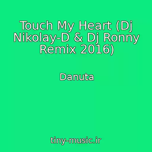 کاور آهنگ Touch My Heart (Dj Nikolay-D & Dj Ronny Remix 2016) از Danuta