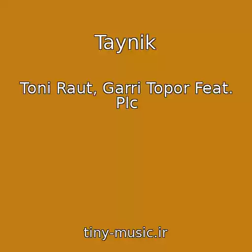 کاور آهنگ Taynik از Toni Raut, Garri Topor Feat. Plc