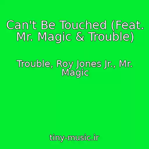 کاور آهنگ Can't Be Touched (Feat. Mr. Magic & Trouble) از Trouble, Roy Jones Jr., Mr. Magic