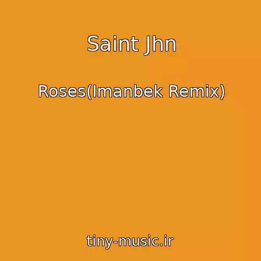 کاور آهنگ Saint Jhn از Roses(Imanbek Remix)