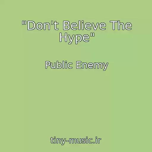 کاور آهنگ "Don't Believe The Hype" از Public Enemy