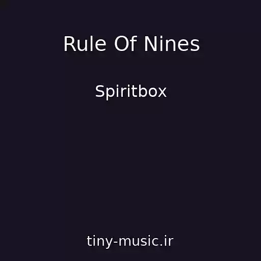 کاور آهنگ Rule Of Nines از Spiritbox