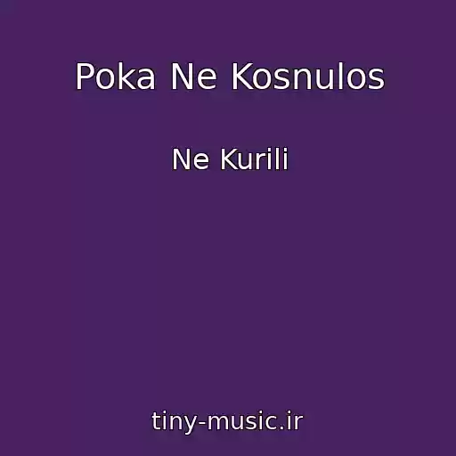 کاور آهنگ Poka Ne Kosnulos از Ne Kurili