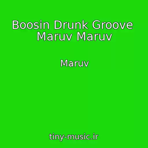 کاور آهنگ Boosin Drunk Groove  Maruv Maruv از Maruv