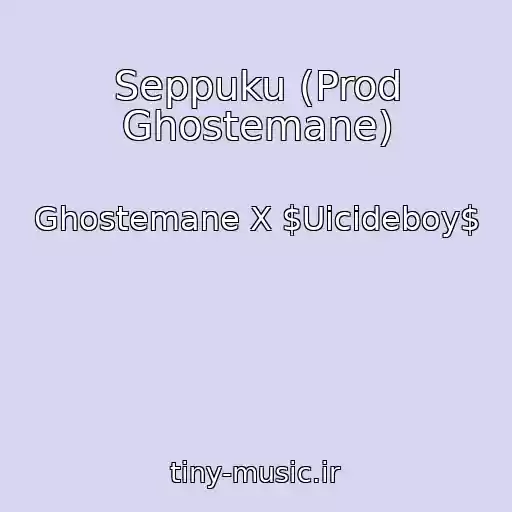 کاور آهنگ Seppuku (Prod Ghostemane) از Ghostemane X $Uicideboy$