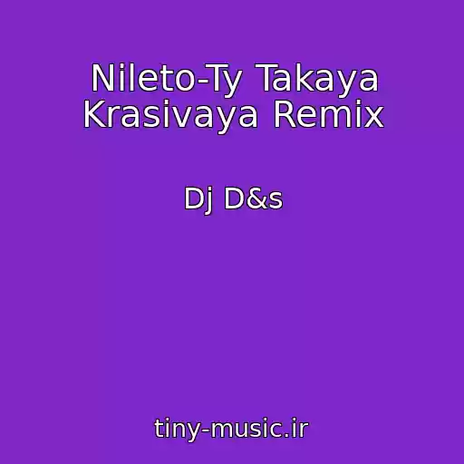 کاور آهنگ Nileto-Ty Takaya Krasivaya Remix از Dj D&s