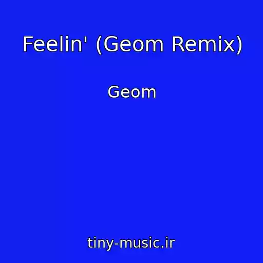 کاور آهنگ Feelin' (Geom Remix) از Geom