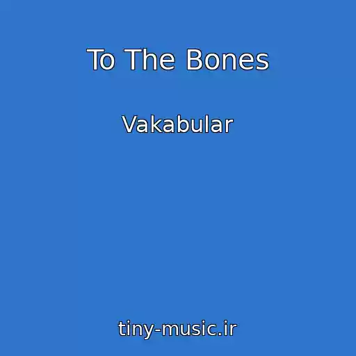کاور آهنگ To The Bones از Vakabular