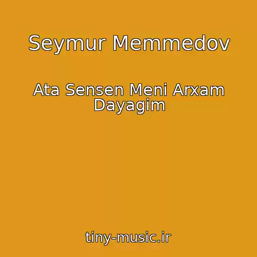کاور آهنگ Seymur Memmedov از Ata Sensen Meni Arxam Dayagim