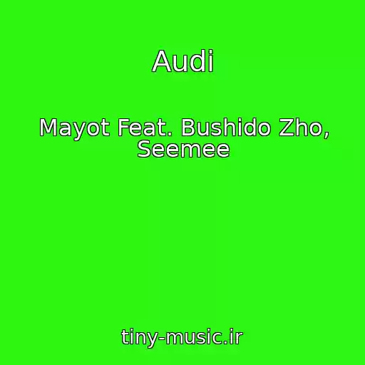 کاور آهنگ Audi از Mayot Feat. Bushido Zho, Seemee