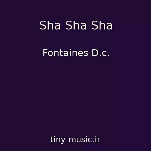 کاور آهنگ Sha Sha Sha از Fontaines D.c.