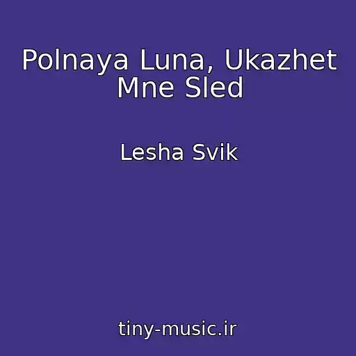 کاور آهنگ Polnaya Luna, Ukazhet Mne Sled از Lesha Svik