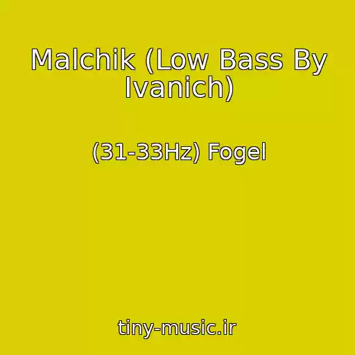 کاور آهنگ Malchik (Low Bass By Ivanich) از (31-33Hz) Fogel