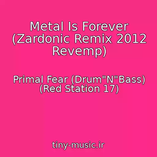 کاور آهنگ Metal Is Forever (Zardonic Remix 2012 Revemp) از Primal Fear (Drum"N"Bass) (Red Station 17)