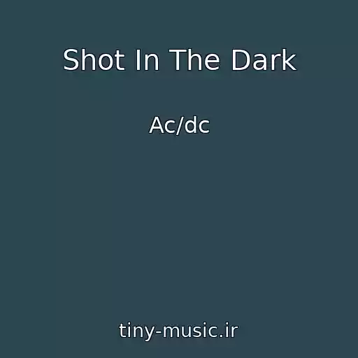 کاور آهنگ Shot In The Dark از Ac/dc