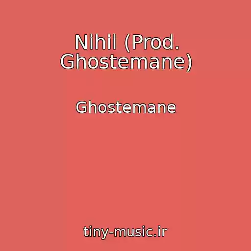 کاور آهنگ Nihil (Prod. Ghostemane) از Ghostemane
