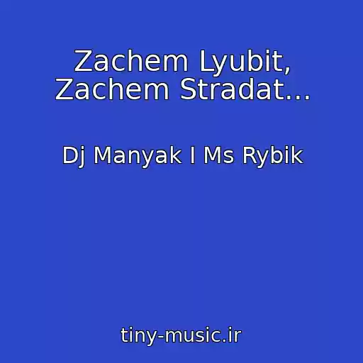 کاور آهنگ Zachem Lyubit, Zachem Stradat... از Dj Manyak I Ms Rybik