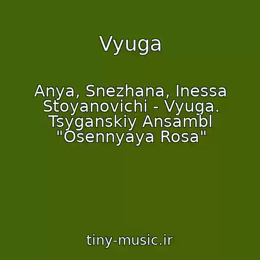 کاور آهنگ Vyuga از Anya, Snezhana, Inessa Stoyanovichi - Vyuga. Tsyganskiy Ansambl "Osennyaya Rosa"