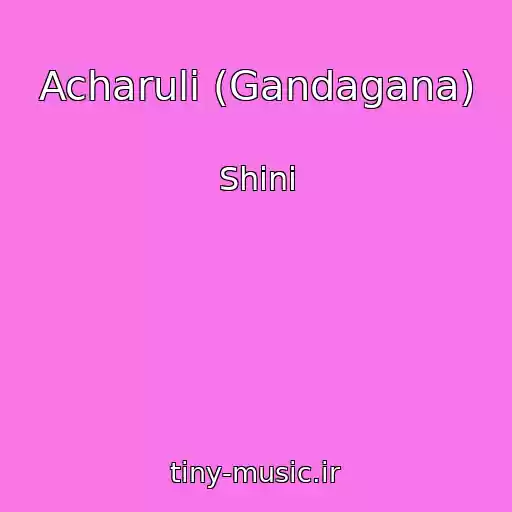 کاور آهنگ Acharuli (Gandagana) از Shini