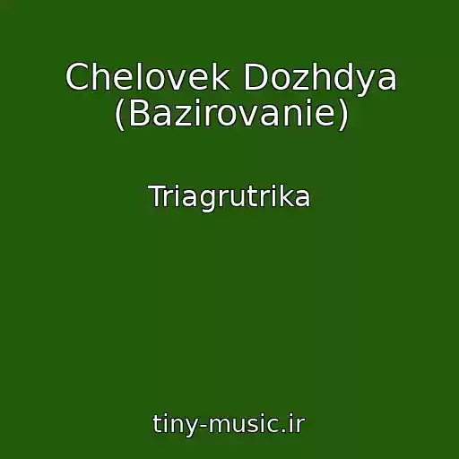 کاور آهنگ Chelovek Dozhdya (Bazirovanie) از Triagrutrika