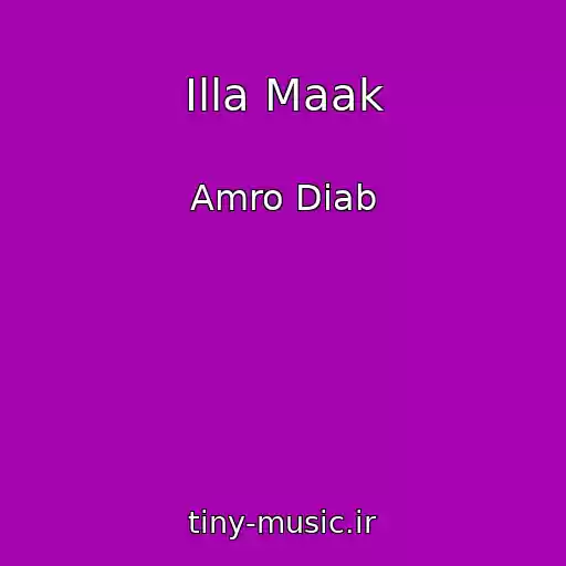 کاور آهنگ Illa Maak از Amro Diab