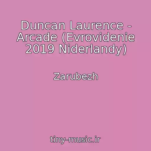 کاور آهنگ Duncan Laurence - Arcade (Evrovidenie 2019 Niderlandy) از Zarubezh