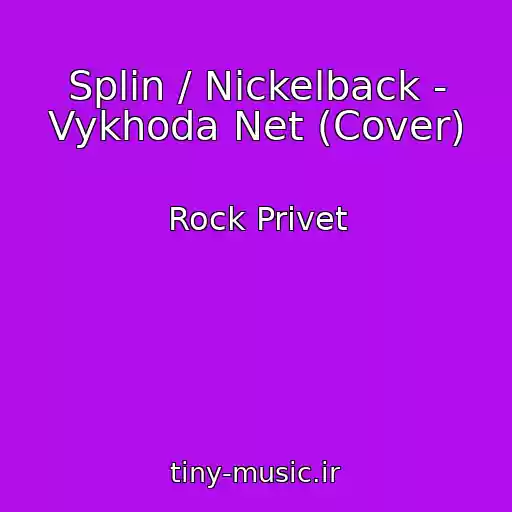 کاور آهنگ Splin / Nickelback - Vykhoda Net (Cover) از Rock Privet