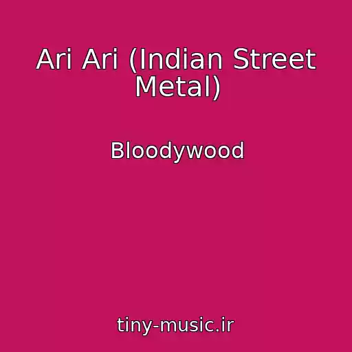 کاور آهنگ Ari Ari (Indian Street Metal) از Bloodywood