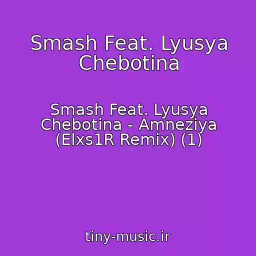 کاور آهنگ Smash Feat. Lyusya Chebotina از Smash Feat. Lyusya Chebotina - Amneziya (Elxs1R Remix) (1)