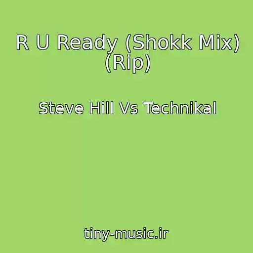 کاور آهنگ R U Ready (Shokk Mix) (Rip) از Steve Hill Vs Technikal