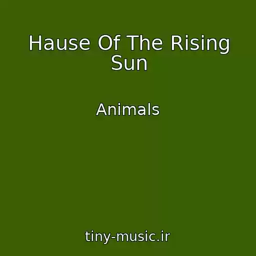 کاور آهنگ Hause Of The Rising Sun از Animals