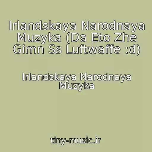 کاور آهنگ Irlandskaya Narodnaya Muzyka (Da Eto Zhe Gimn Ss Luftwaffe :d) از Irlandskaya Narodnaya Muzyka