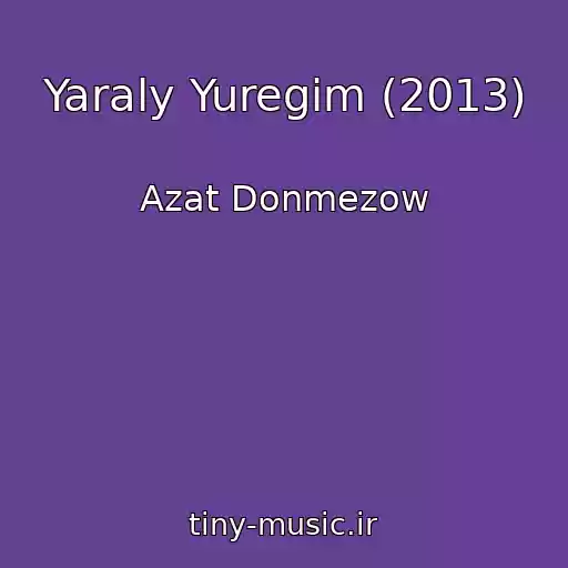 کاور آهنگ Yaraly Yuregim (2013) از Azat Donmezow