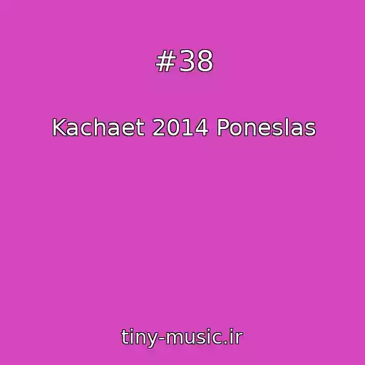 کاور آهنگ #38 از Kachaet 2014 Poneslas
