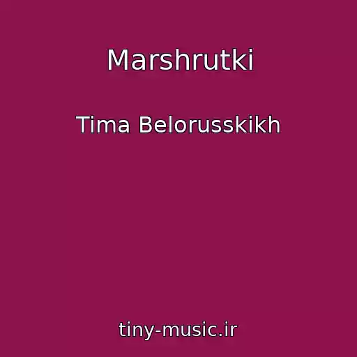 کاور آهنگ Marshrutki از Tima Belorusskikh