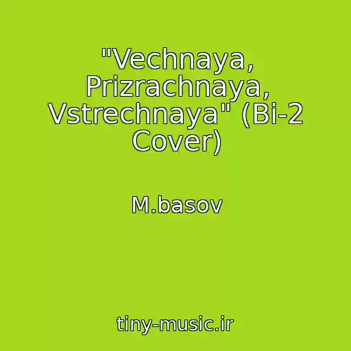 کاور آهنگ "Vechnaya, Prizrachnaya, Vstrechnaya" (Bi-2 Cover) از M.basov