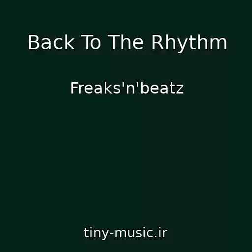کاور آهنگ Back To The Rhythm از Freaks'n'beatz