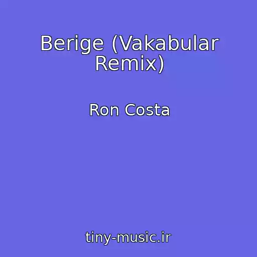 کاور آهنگ Berige (Vakabular Remix) از Ron Costa