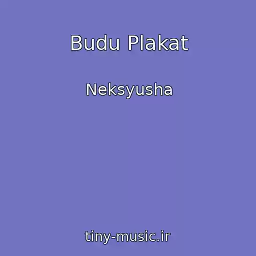 کاور آهنگ Budu Plakat از Neksyusha