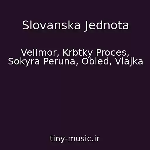 کاور آهنگ Slovanska Jednota از Velimor, Krbtky Proces, Sokyra Peruna, Obled, Vlajka