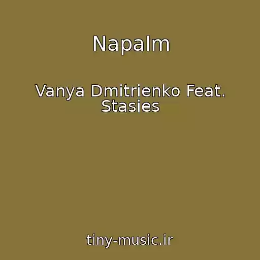 کاور آهنگ Napalm از Vanya Dmitrienko Feat. Stasies