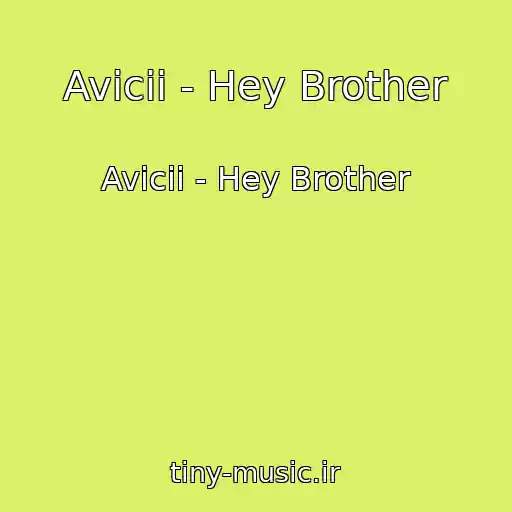کاور آهنگ Avicii - Hey Brother از Avicii - Hey Brother