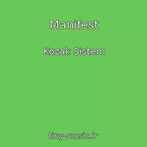 کاور آهنگ Manіfest از Kozak Sistem