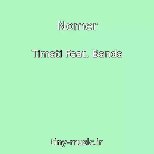 کاور آهنگ Nomer از Timati Feat. Banda