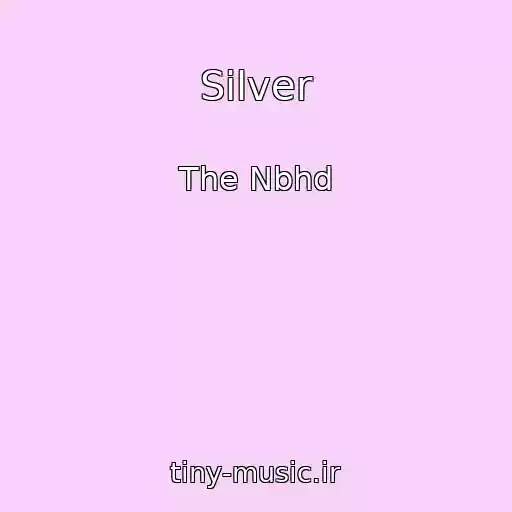 کاور آهنگ Silver از The Nbhd