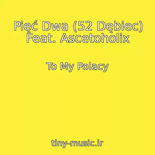 کاور آهنگ Pięć Dwa (52 Dębiec) Feat. Ascetoholix از To My Polacy