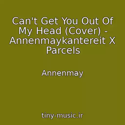 کاور آهنگ Can't Get You Out Of My Head (Cover) - Annenmaykantereit X Parcels از Annenmay